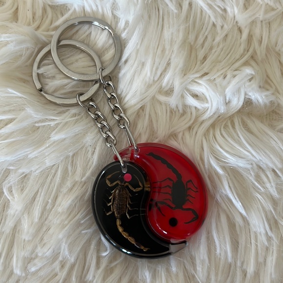 key chain Other - Two  Scorpions Key chain Black & Red
